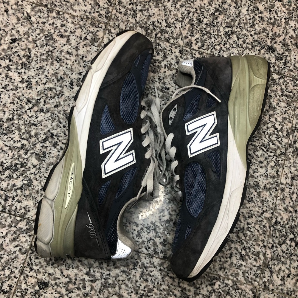 New Balance 990 V3 Heritage Version collection Navy white